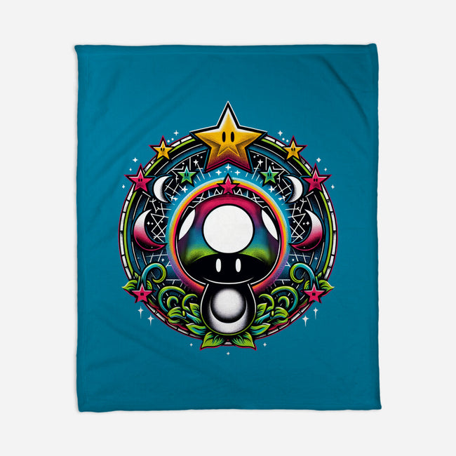 Cosmic Power Up-None-Fleece-Blanket-Millersshoryotombo
