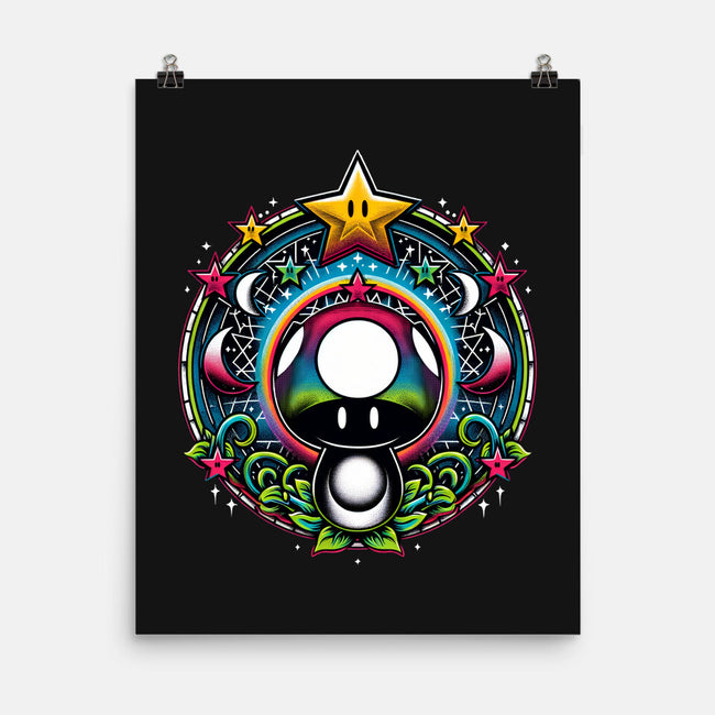 Cosmic Power Up-None-Matte-Poster-Millersshoryotombo