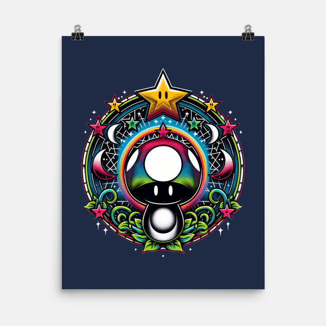Cosmic Power Up-None-Matte-Poster-Millersshoryotombo