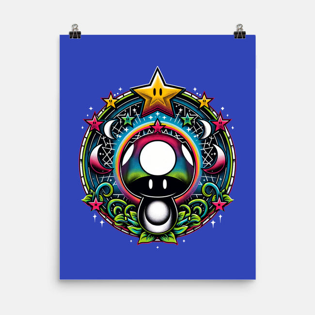 Cosmic Power Up-None-Matte-Poster-Millersshoryotombo