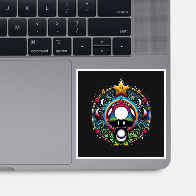 Cosmic Power Up-None-Glossy-Sticker-Millersshoryotombo