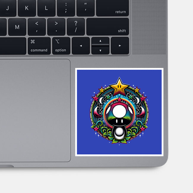 Cosmic Power Up-None-Glossy-Sticker-Millersshoryotombo