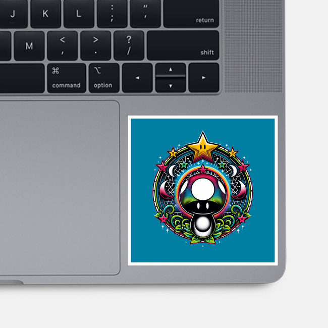 Cosmic Power Up-None-Glossy-Sticker-Millersshoryotombo