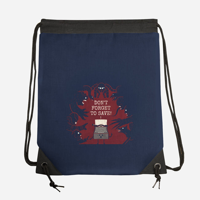 Don't Forget-None-Drawstring-Bag-Teo Zed