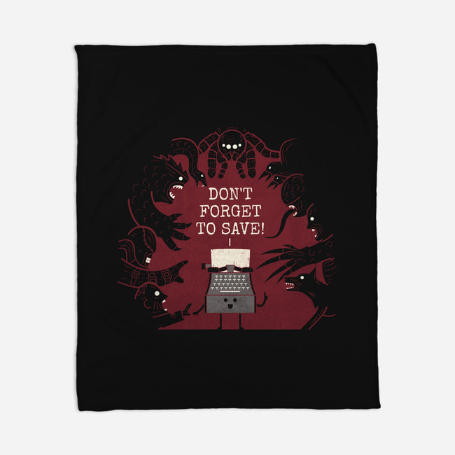 Don't Forget-None-Fleece-Blanket-Teo Zed