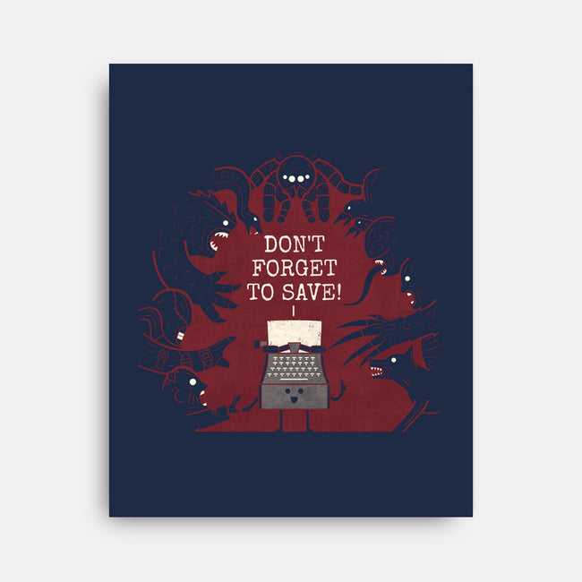 Don't Forget-None-Stretched-Canvas-Teo Zed