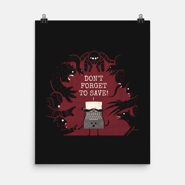 Don't Forget-None-Matte-Poster-Teo Zed