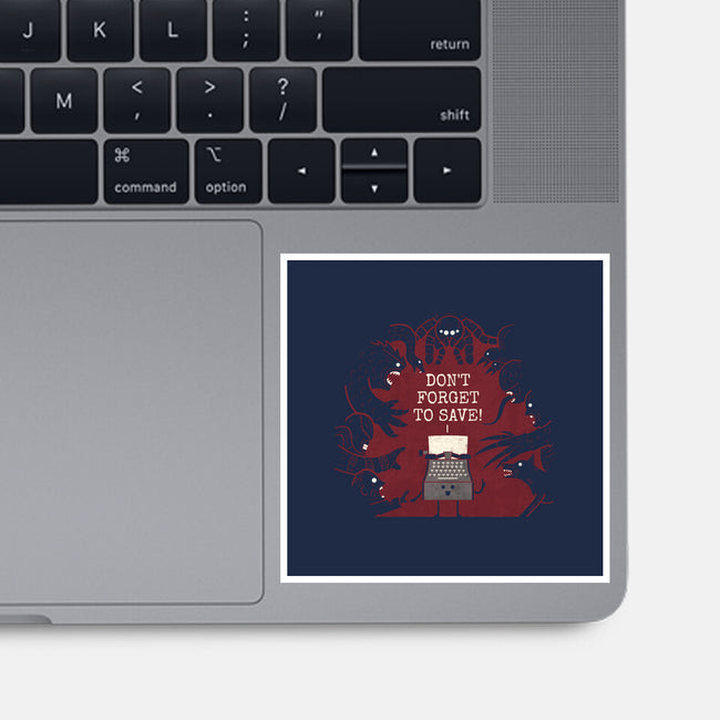 Don't Forget-None-Glossy-Sticker-Teo Zed