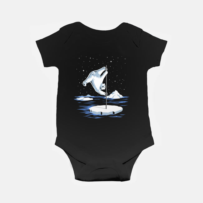 North Pole Dancer-Baby-Basic-Onesie-silentOp