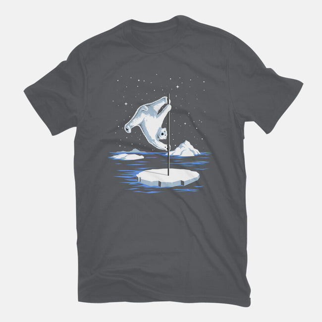 North Pole Dancer-Womens-Basic-Tee-silentOp