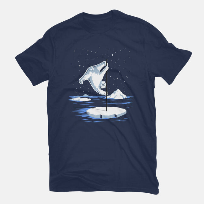 North Pole Dancer-Womens-Fitted-Tee-silentOp
