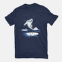 North Pole Dancer-Womens-Fitted-Tee-silentOp