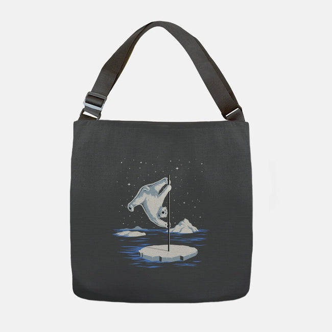 North Pole Dancer-None-Adjustable Tote-Bag-silentOp