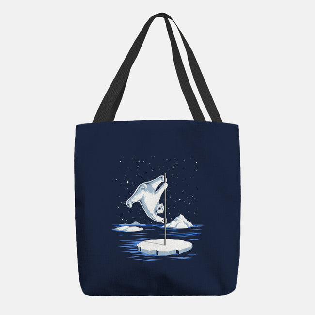 North Pole Dancer-None-Basic Tote-Bag-silentOp