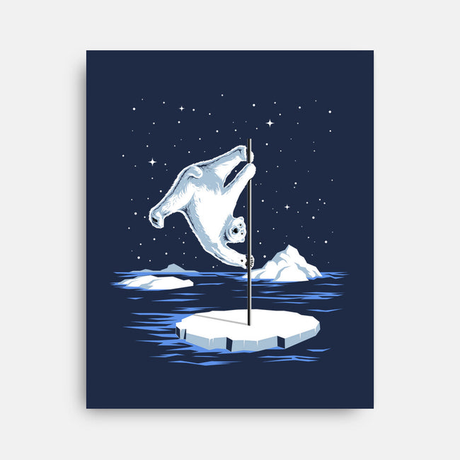 North Pole Dancer-None-Stretched-Canvas-silentOp