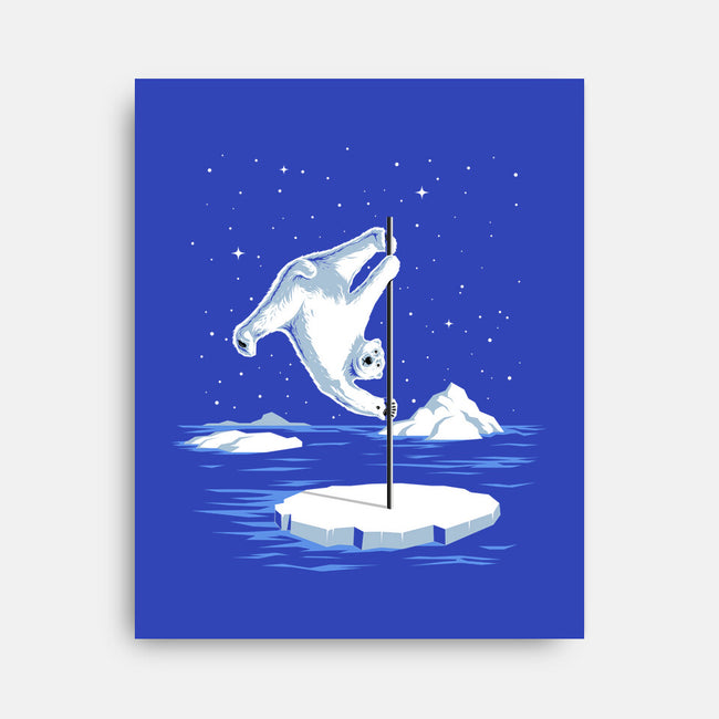North Pole Dancer-None-Stretched-Canvas-silentOp