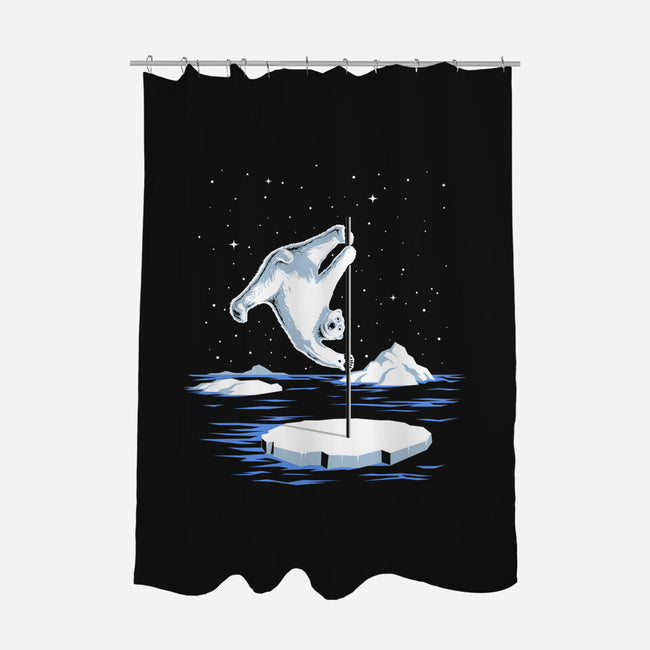 North Pole Dancer-None-Polyester-Shower Curtain-silentOp