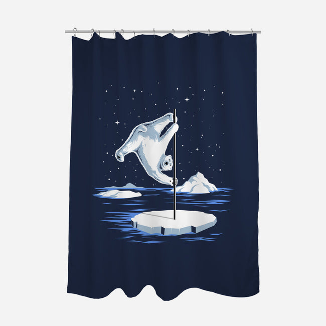 North Pole Dancer-None-Polyester-Shower Curtain-silentOp