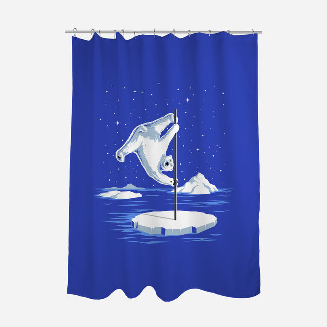 North Pole Dancer-None-Polyester-Shower Curtain-silentOp