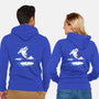 North Pole Dancer-Unisex-Zip-Up-Sweatshirt-silentOp