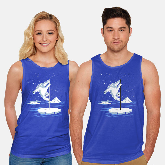 North Pole Dancer-Unisex-Basic-Tank-silentOp