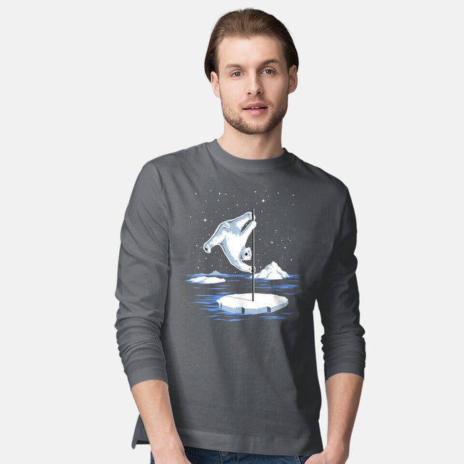 North Pole Dancer-Mens-Long Sleeved-Tee-silentOp