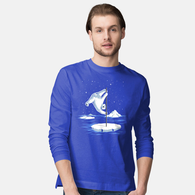 North Pole Dancer-Mens-Long Sleeved-Tee-silentOp