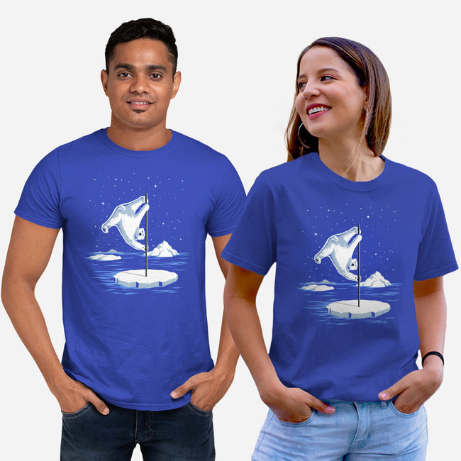 North Pole Dancer-Unisex-Basic-Tee-silentOp