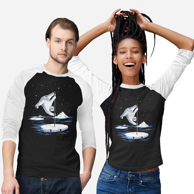 North Pole Dancer-Unisex-Baseball-Tee-silentOp