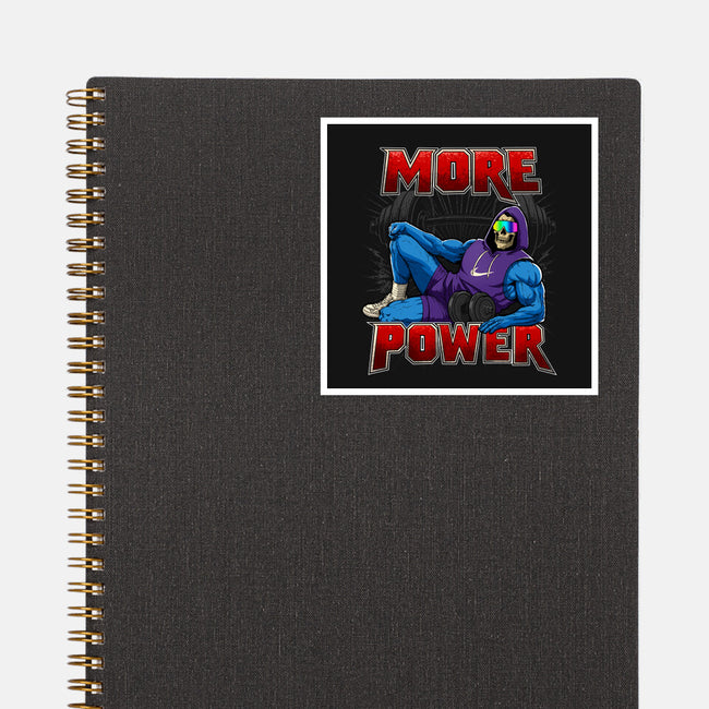 More Power-None-Glossy-Sticker-Diego Oliver