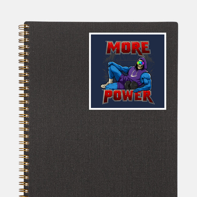 More Power-None-Glossy-Sticker-Diego Oliver