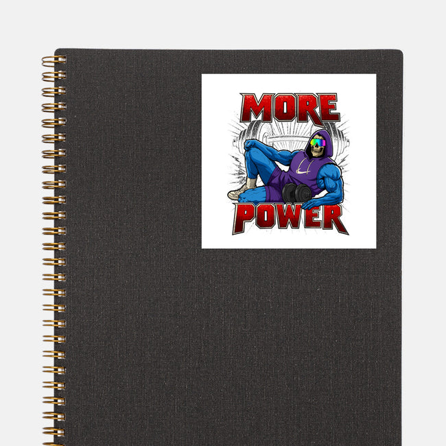 More Power-None-Glossy-Sticker-Diego Oliver