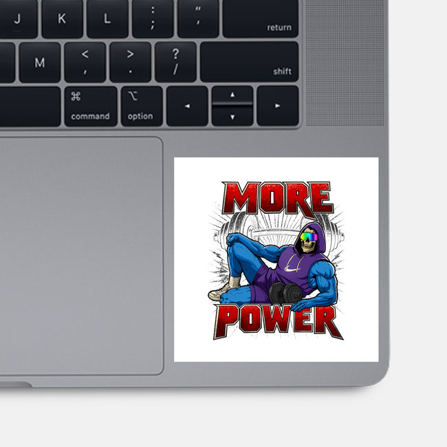 More Power-None-Glossy-Sticker-Diego Oliver