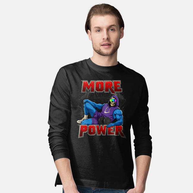 More Power-Mens-Long Sleeved-Tee-Diego Oliver