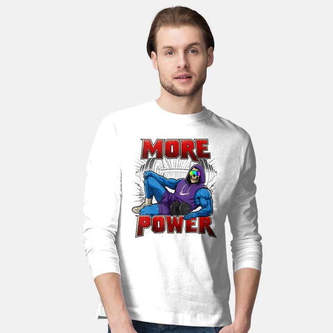 More Power-Mens-Long Sleeved-Tee-Diego Oliver