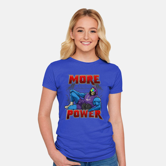 More Power-Womens-Fitted-Tee-Diego Oliver