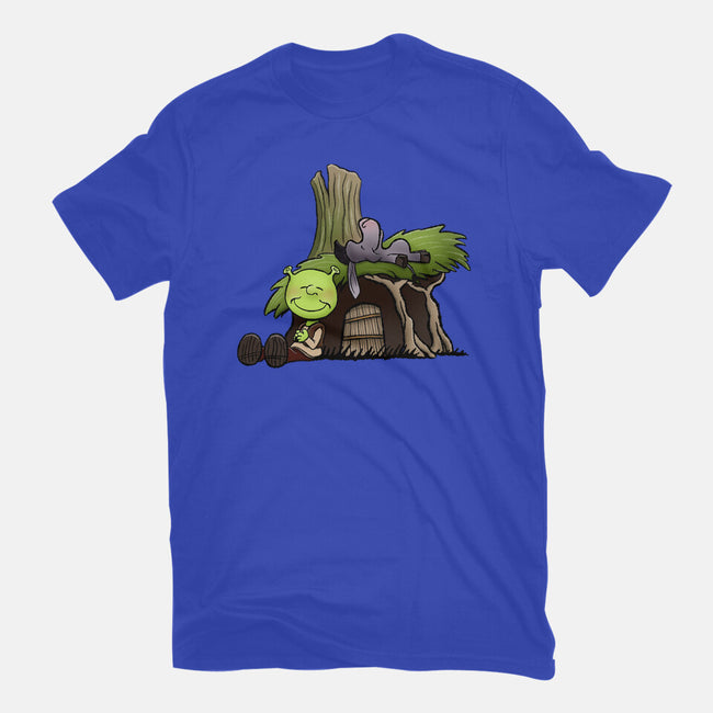 Happiness Is Onions-Mens-Basic-Tee-DrawnByBryan