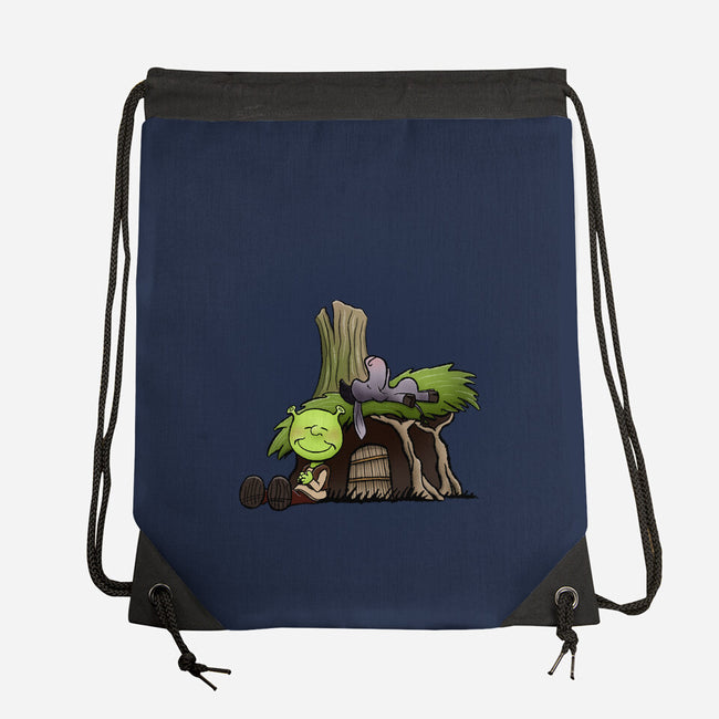 Happiness Is Onions-None-Drawstring-Bag-DrawnByBryan