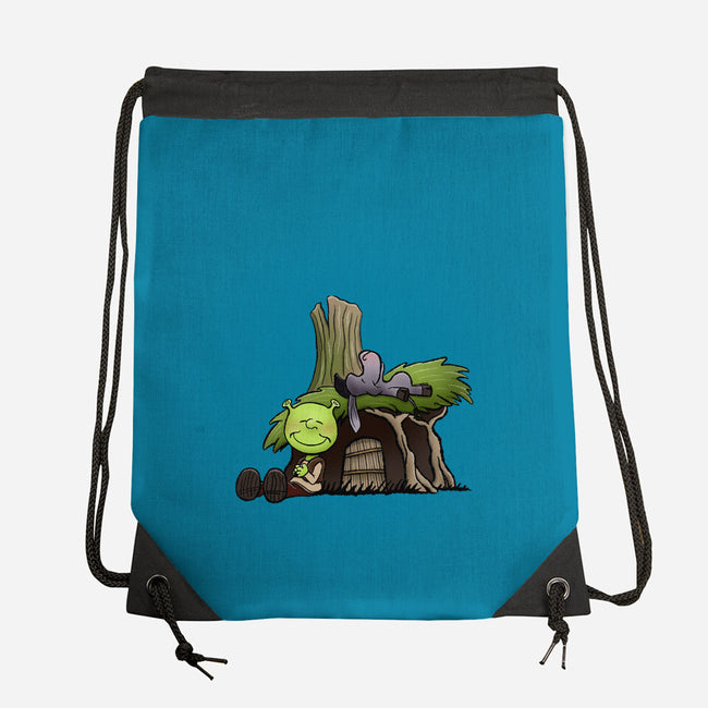Happiness Is Onions-None-Drawstring-Bag-DrawnByBryan