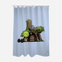 Happiness Is Onions-None-Polyester-Shower Curtain-DrawnByBryan