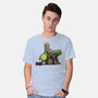 Happiness Is Onions-Mens-Basic-Tee-DrawnByBryan