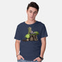 Happiness Is Onions-Mens-Basic-Tee-DrawnByBryan