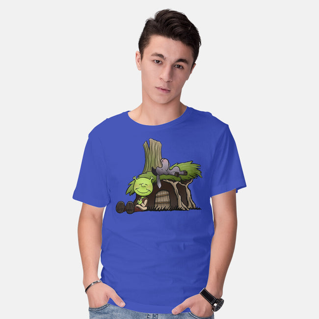 Happiness Is Onions-Mens-Basic-Tee-DrawnByBryan