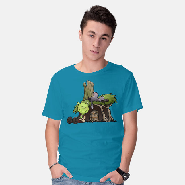 Happiness Is Onions-Mens-Basic-Tee-DrawnByBryan