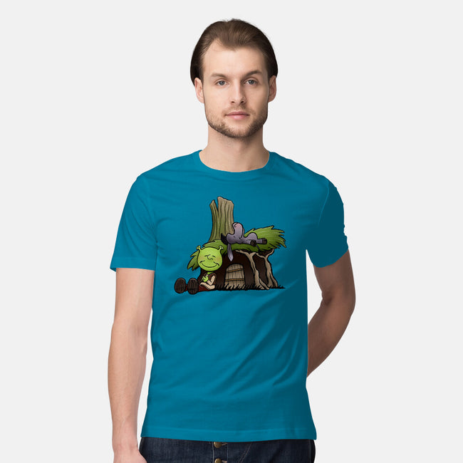 Happiness Is Onions-Mens-Premium-Tee-DrawnByBryan