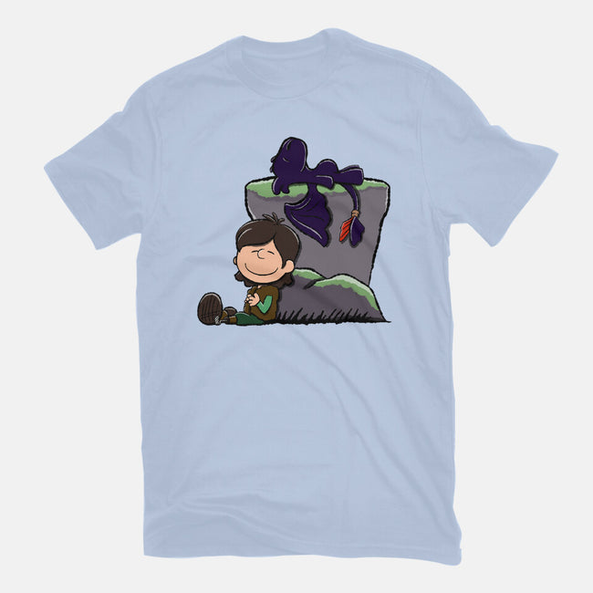 Dragons Good Grief-Womens-Fitted-Tee-DrawnByBryan
