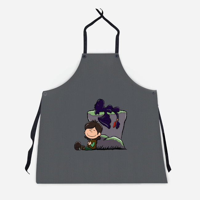 Dragons Good Grief-Unisex-Kitchen-Apron-DrawnByBryan