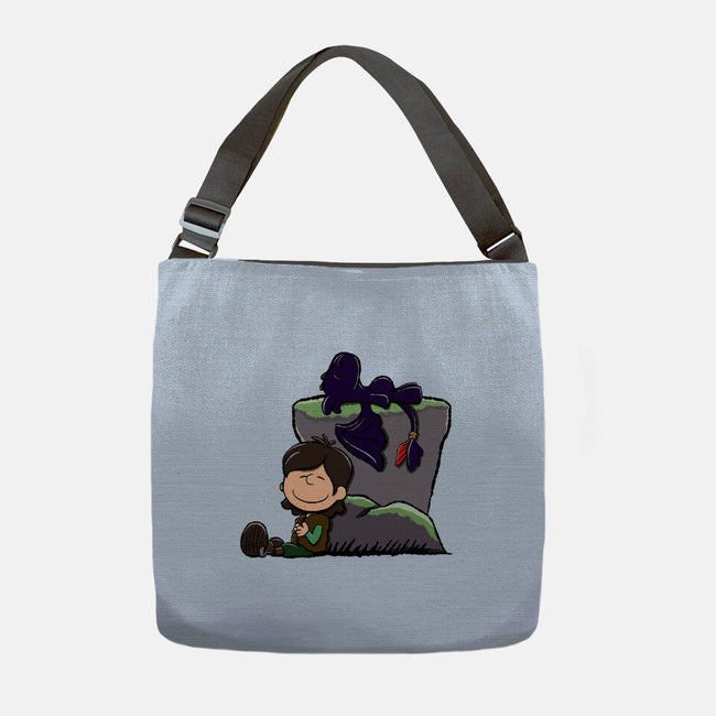 Dragons Good Grief-None-Adjustable Tote-Bag-DrawnByBryan