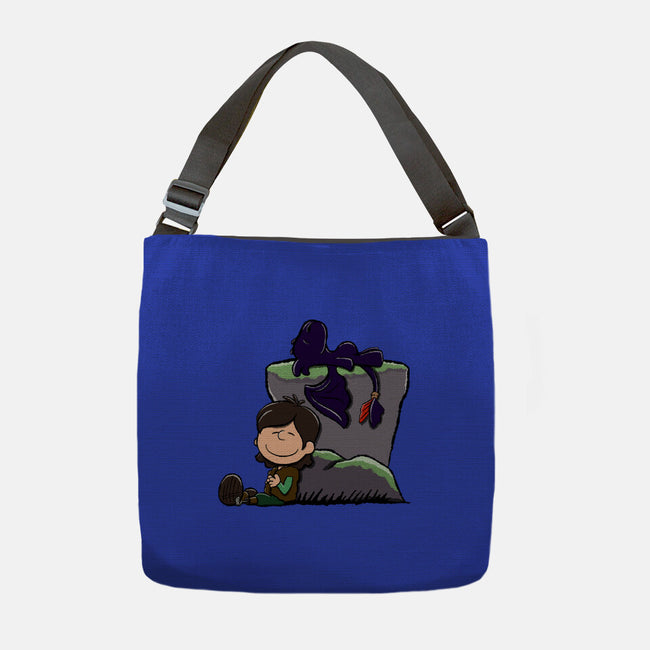 Dragons Good Grief-None-Adjustable Tote-Bag-DrawnByBryan