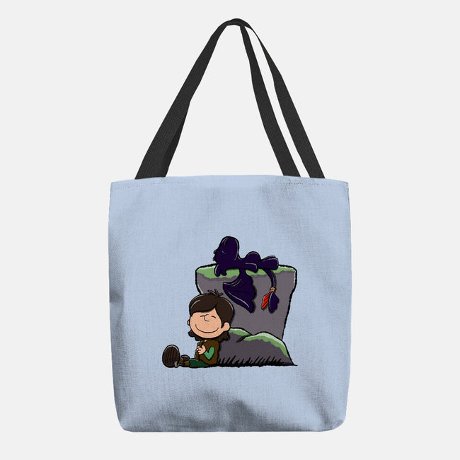 Dragons Good Grief-None-Basic Tote-Bag-DrawnByBryan